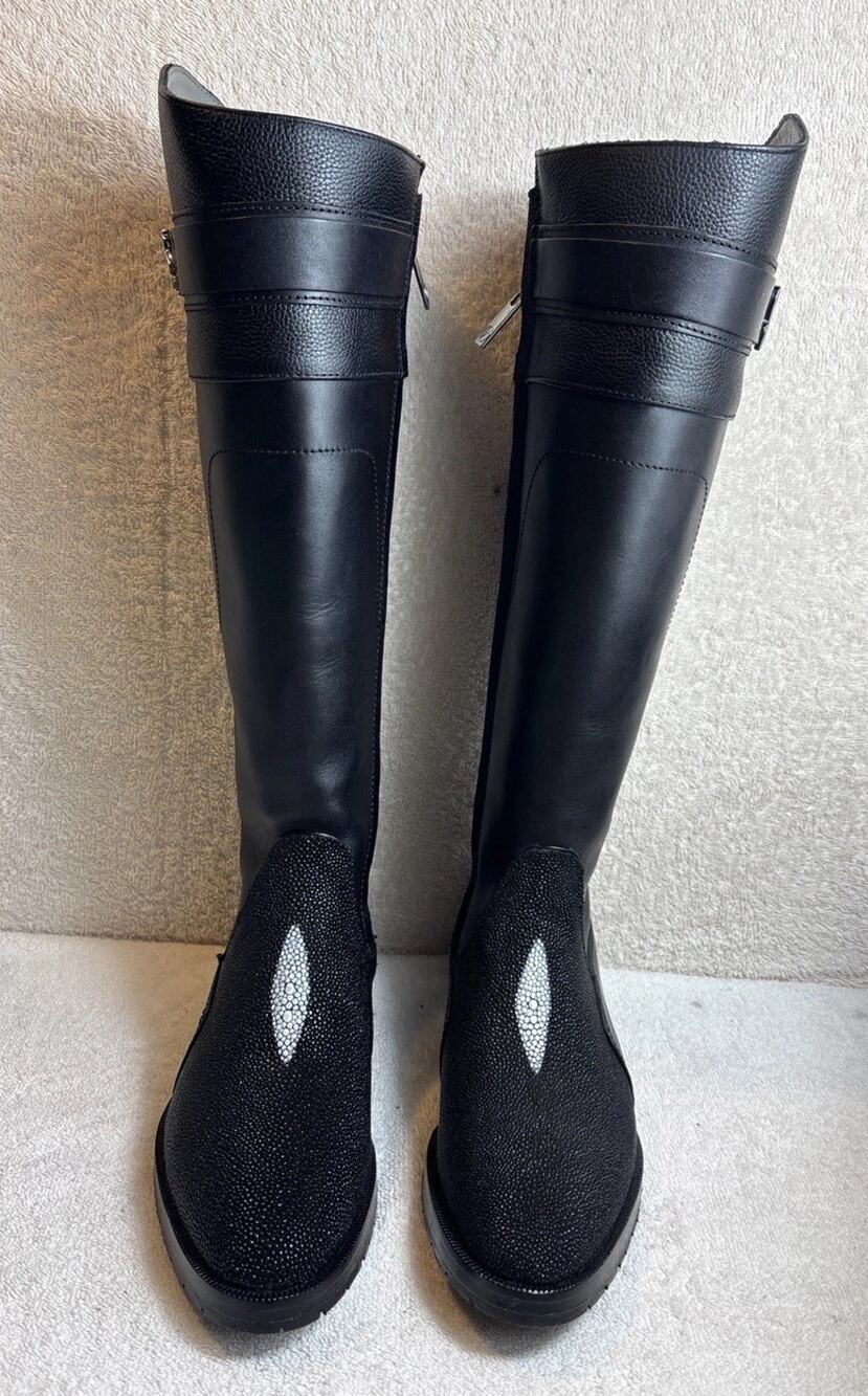 Cuadra Women Stingray Equestrian Fashion Boots Size US 7.5 Mex. 24.5